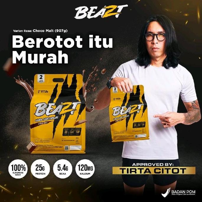 Fitlife Beazt 2Lbs Whey Concentrate Protein Beazt 2Lb Beazt 900Gram
