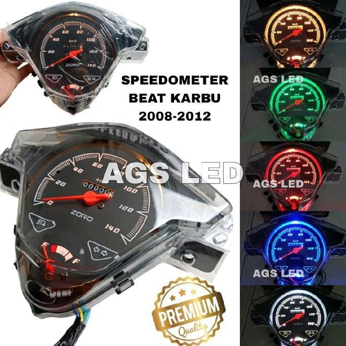 Speedometer Beat Karbu Tahun 2008 2012 Spedometer Honda Beat Karbu Plus Lampu Kilometer Beat Karbu