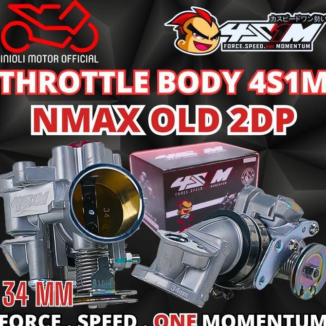 THROTTLE BODY TB 4S1M NMAX 155 OLD N-MAX N MAX 2DP TB RACING 4S1M 30MM 32MM 34MM 36MM 30 32 34 36 MM