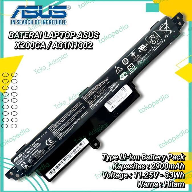 Baterai Battery Original Asus X200 X200Ca X200M X200Ma F200Ca