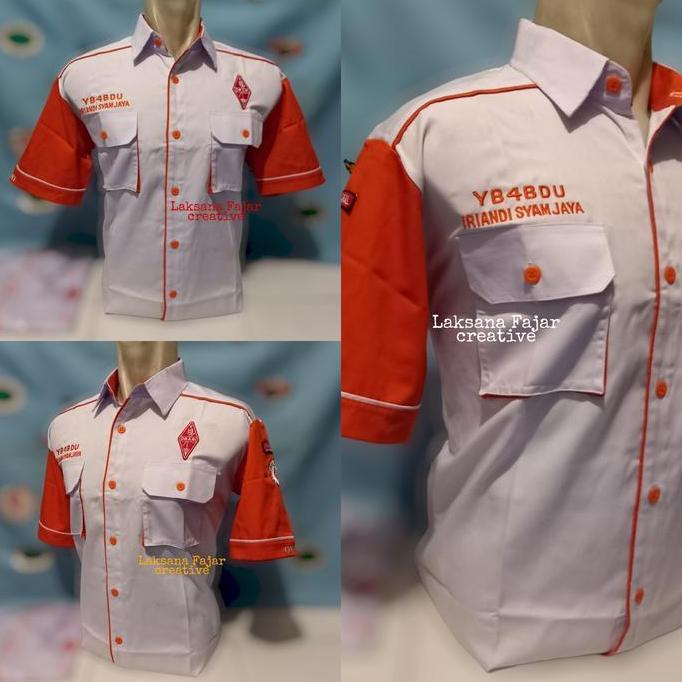 Baju Pdh Orari Nasional Bordir Nama Callsign Orda Dan Orlok