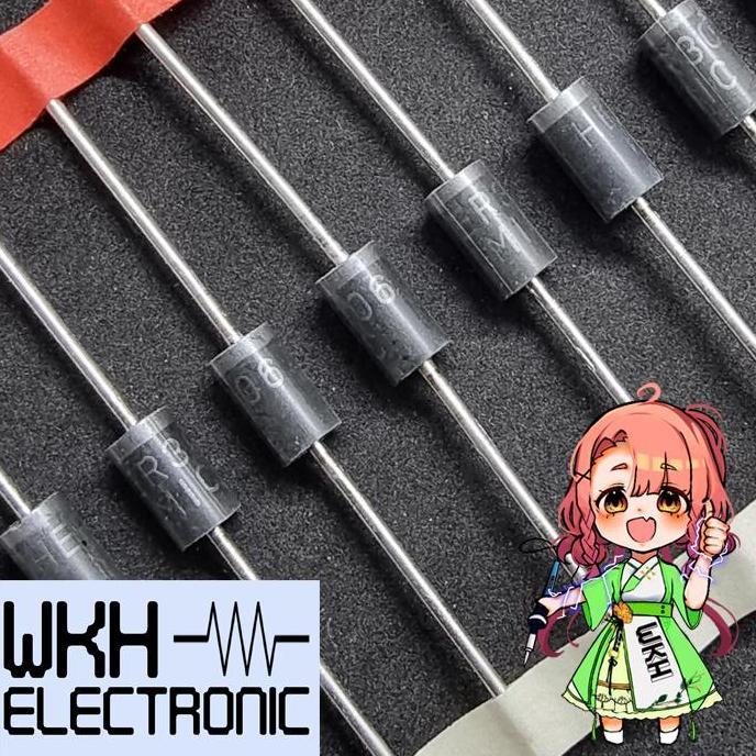 HER306 DIODE HER 306 DIODA RECTIFIERS 3.0 AMP 600 VOLT 150 AMP IFSM CO27