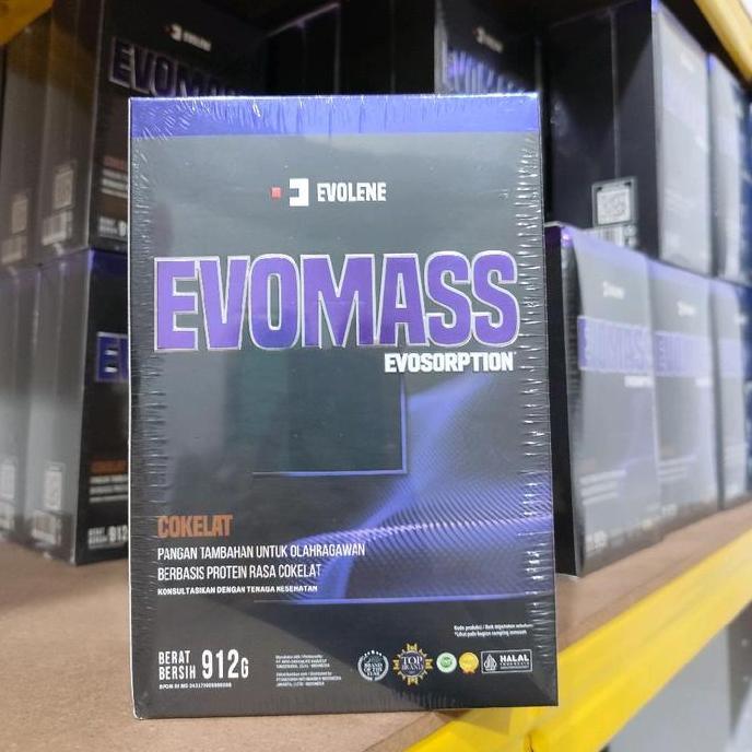 Evolene Evomass 2Lbs Evosroption Mass 2Lbs Evosorp Mass 900Gr Evolene Penambah Berat Badan