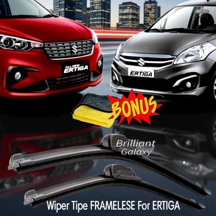 Vip1 * Wiper Kipas Kaca Depan Framelese For Ertiga