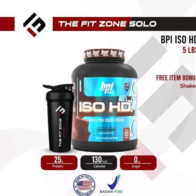 Bpi Iso Hd 5 Lbs Whey Protein Isolate Hydrolized