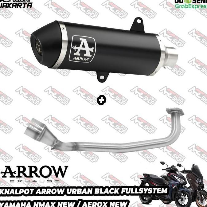 KNALPOT ARROW EXHAUST URBAN NMAX AEROX NEW CONECTED NEO TURBO terlaris