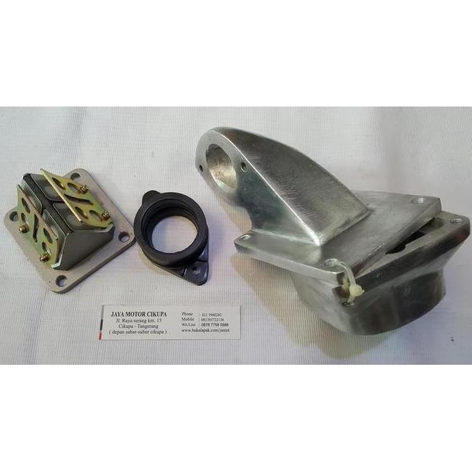 Intake / Manifold kodok F1ZR (hadap belakang)