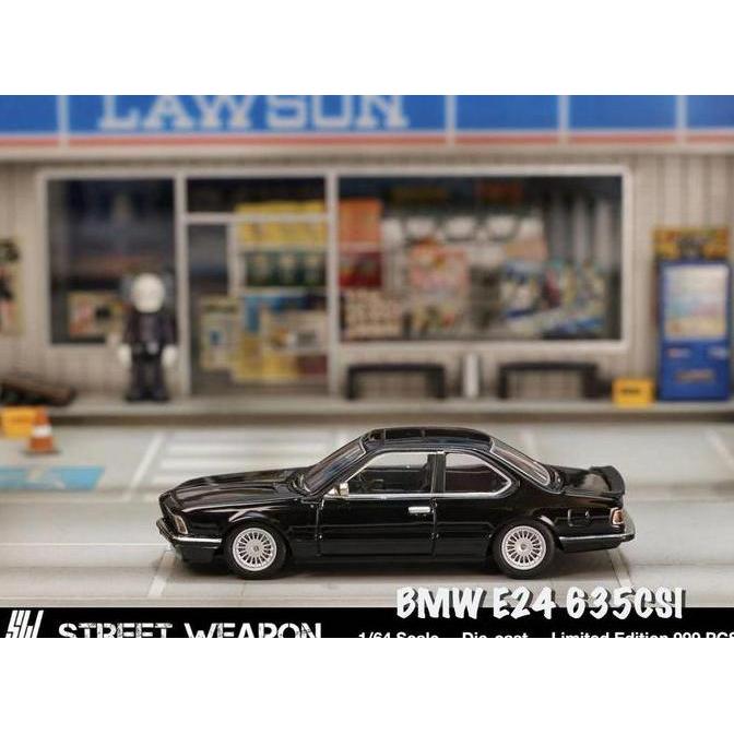 Street Weapon 1/64 SW64167 BMW E24 635 CSI - SW64168 Mercedes Benz W140 S600 - Focal Horizon FH64025