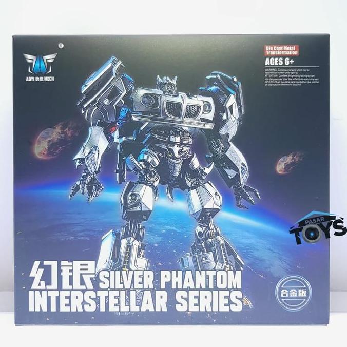 LS-18 SILVER PHANTOM BMB AOYI LS18 AKA MPM-09 JAZZ KO TRANSFORMERS MA99