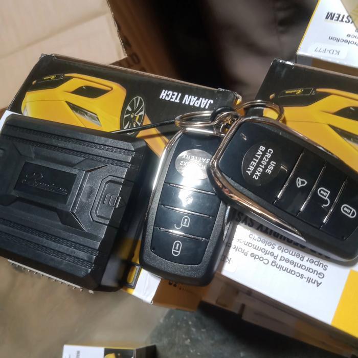 Alarm Mobil Universal Remot Fortuner 2016 Original Dan Terpercaya