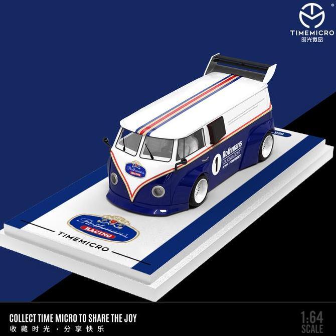 Time Micro 1:64 RWB Volkswagen VW T1 Van Rothmans