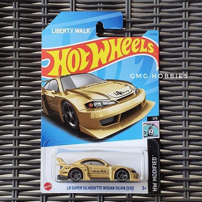 AA-03 - LB Silhouette Nissan Silvia S15 Liberty Walk LBWK HW Modified Hotwheels