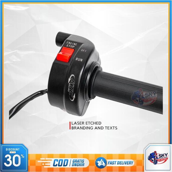 Gas Spontan KTC Racing Kytaco 1 Kabel Universal Semua Motor Orinal