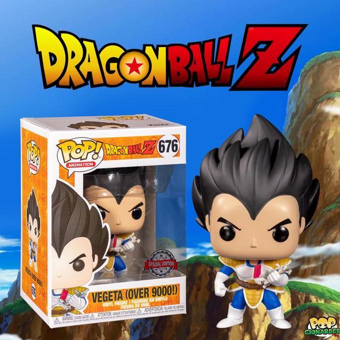 Funko POP Animation - Dragon Ball Z - Vegeta Over 9000 Exclusive
