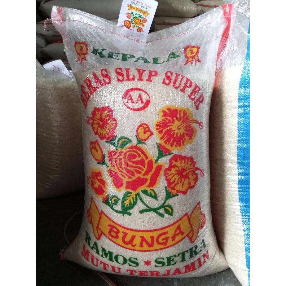 Riso- Beras Bunga Ramos Setra Pulen 20Kg/ Beras Ramos Setra 20Kg