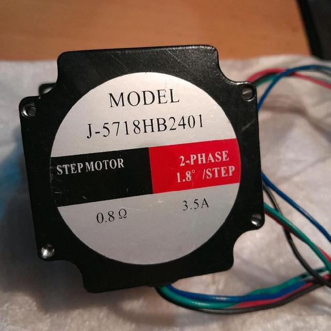 STEPPER MOTOR MODEL J-5718HB2401 NEMA23 NEMA 23 STEPPER 3.5A CNC PART SAF12