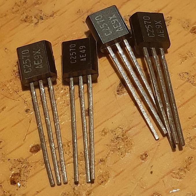 2SC2570 2SC 2570 C2570 SC2570 SSB BITX SPECTRA SAF12