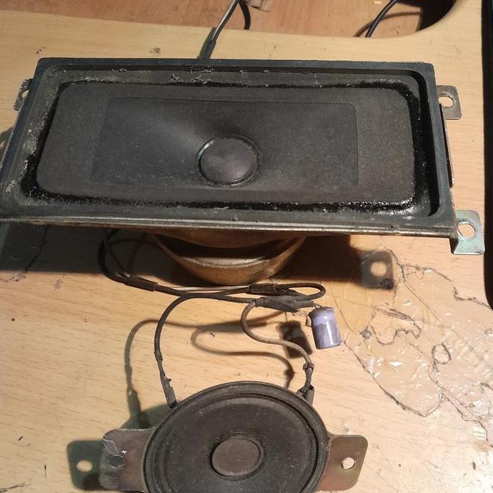 SPEAKER EX TV TABUNG SONY ORIGINAL WOOFER TWEETER (2 PCS USED COPOTAN) SAF12