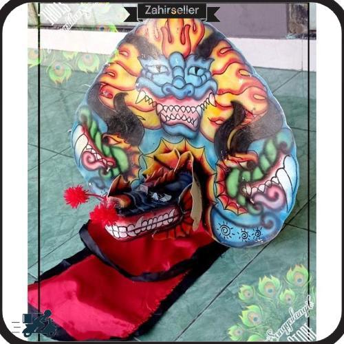 Barongan Kayu Devil Anak Super Murah