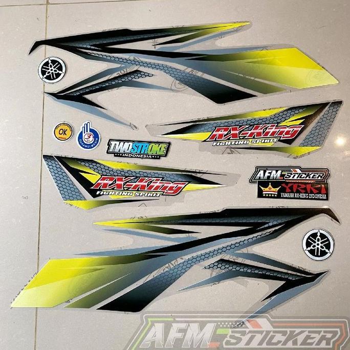 Striping Rx King Transparan || Striping Rx King 2005