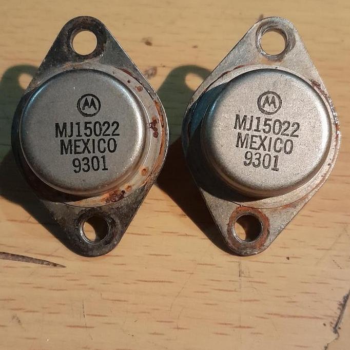 TRANSISTOR MJ15022 MJ 15022 MOTOROLA JADUL - USED COPOTAN SAF12