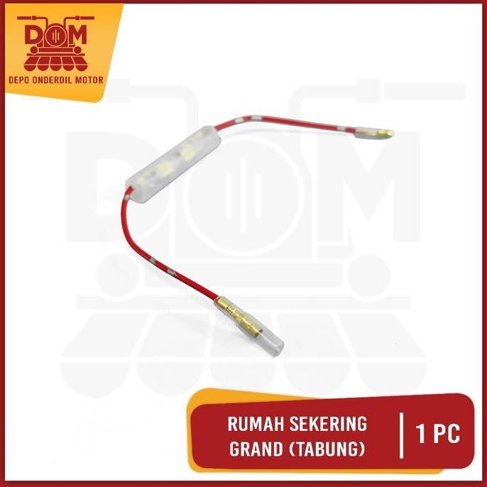 chucrunch / Rumah + Sekering Grand (PSP) Socket Soket Holder Tabung Box Fuse Sekring Tabung Bulat Mo