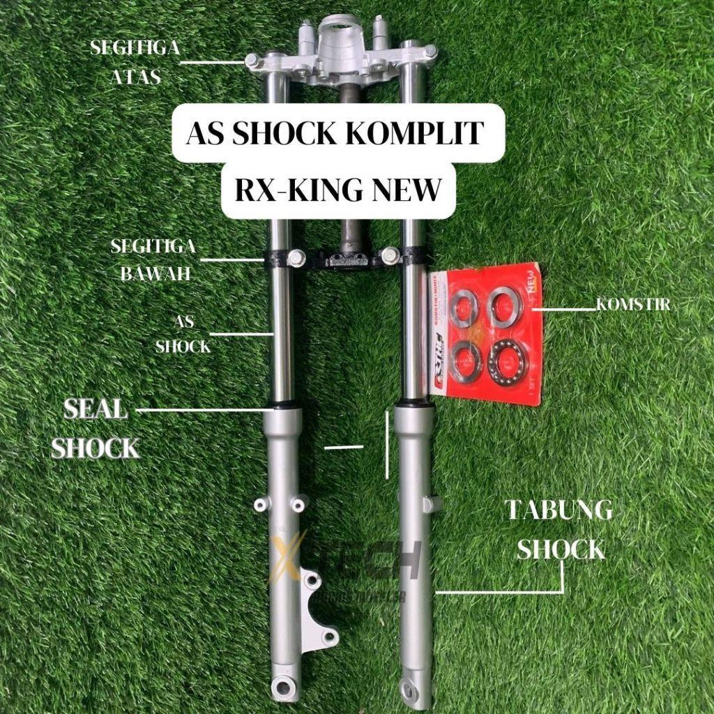 Fork Assy Rx King Komplit/As Shock Rx King Komplit Fork Shock Depan Rxk / Rx King New Fullset