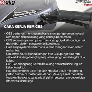 ElKampas Rem Depan Belakang Yamaha MT 15 EM100 - EM049