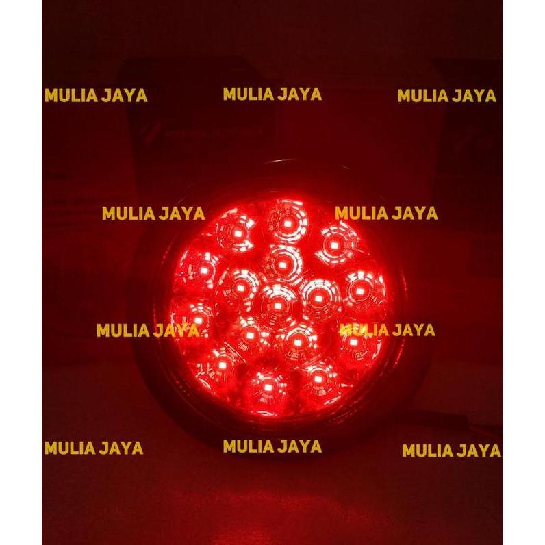 rahmutomo / (SD-2015) Lampu Rem Bulat LED Truk 24 Volt/Stop Lamp Volvo/Lampu Stop Bulat LED/ORIGINAL