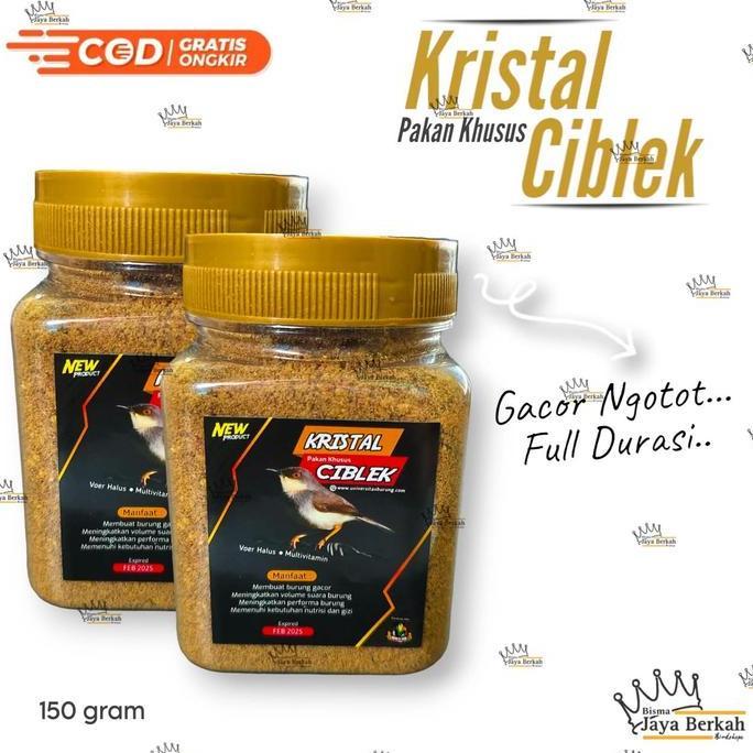 Kristal Ciblek Pakan Ciblek Berkualitas Pendongkrak Stamina Dan Performa Burung Allshop