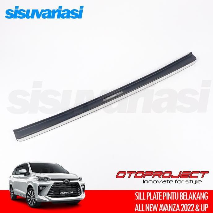 Sillplate Belakang All New Avanza 2022-Up Otoproject Aksesoris Mobil