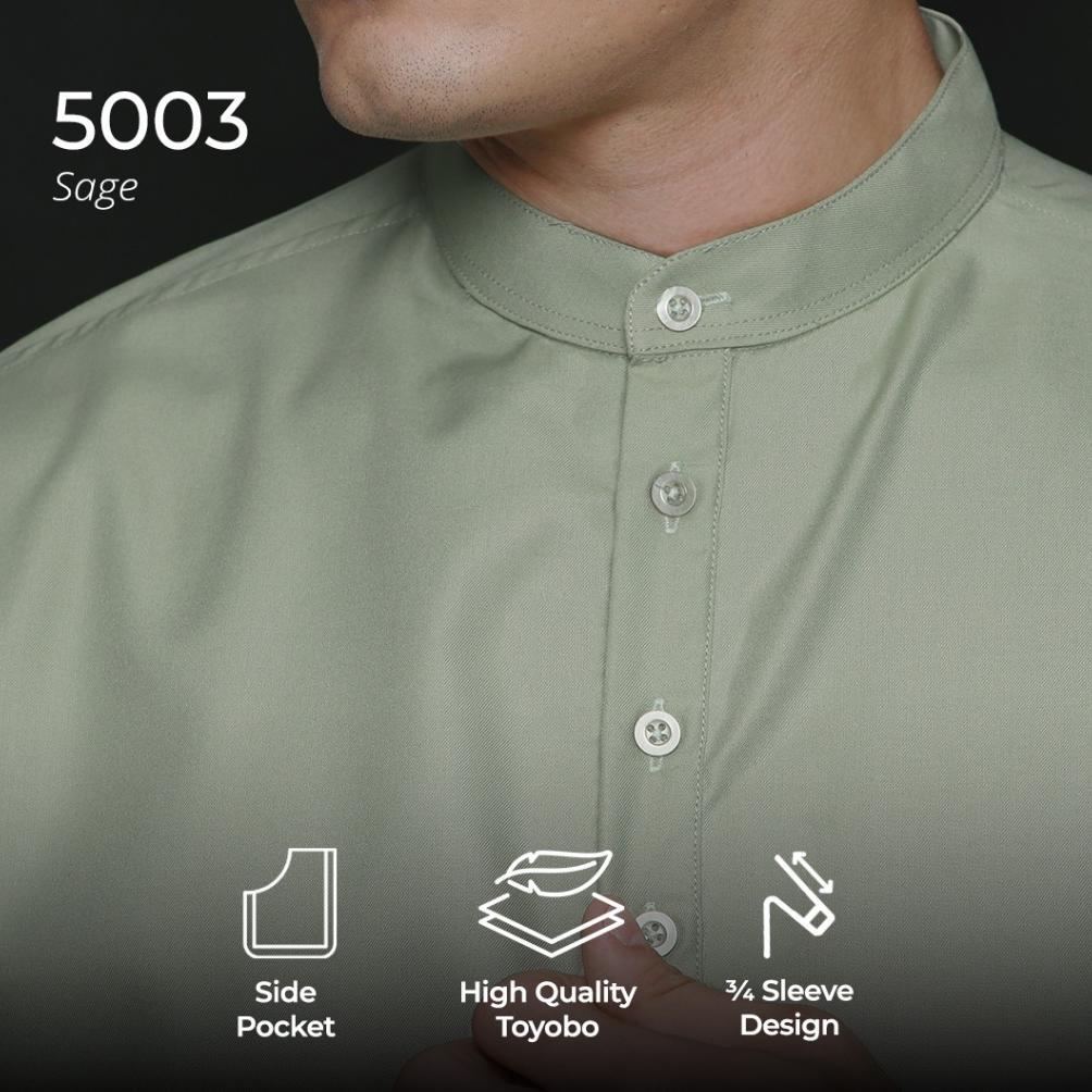 hemat casella baju koko kurta lengan | casella kurta hamzah solid basic