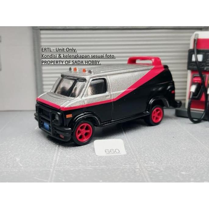 DIECAST ERTL THE A TEAM GMC VANDURA 1983 UNIT ONLY CADATOYS