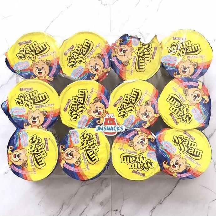 [PROMO] Nyam Nyam Bubble Puff 1 Pak isi 12pcs - nyam-nyam nyamnyam
