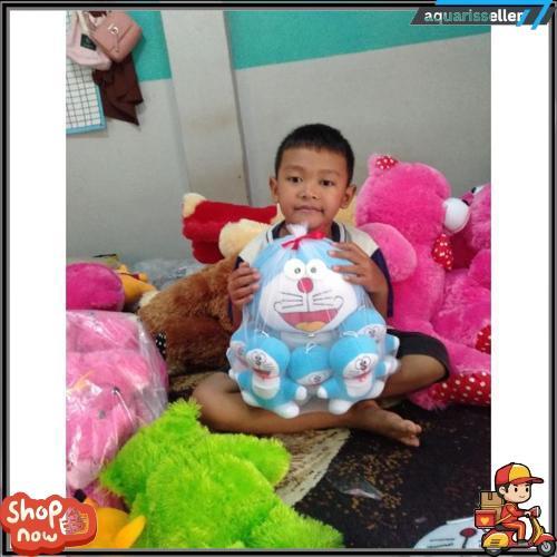 Boneka Doraemon Beranak 5 L - Induk 33Cm Grade A