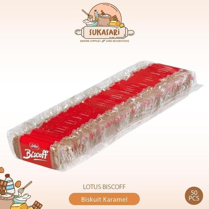 Lotus Biscoff 50 pcs Biskuit Caramel biscuit