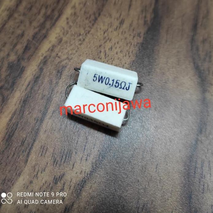 Resistor 0,15 ohm 5wat