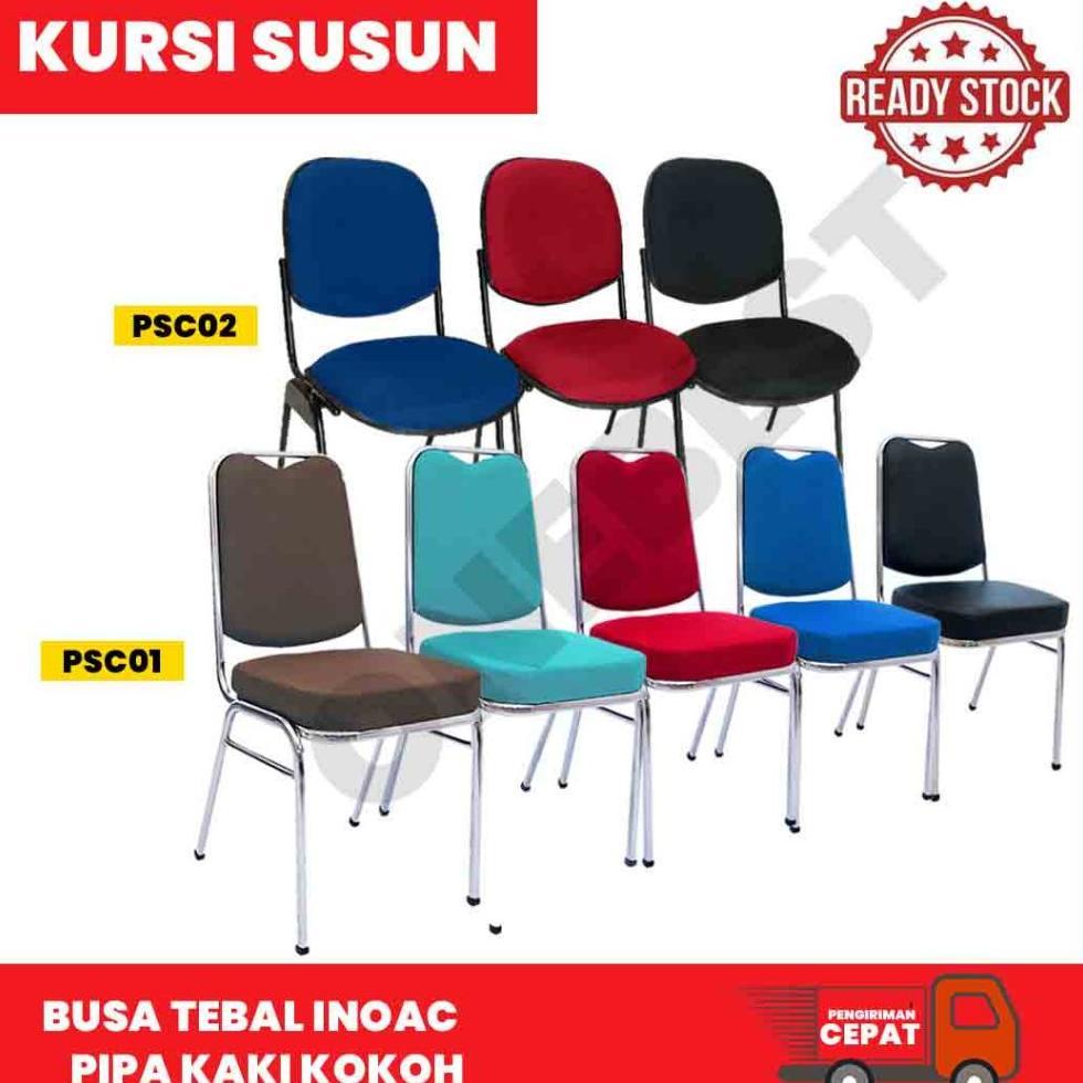 Kursi Susun Kursi Pesta Kursi Hajatan Kursi Tumpuk Kursi Kantor Besi Kursi Pasien