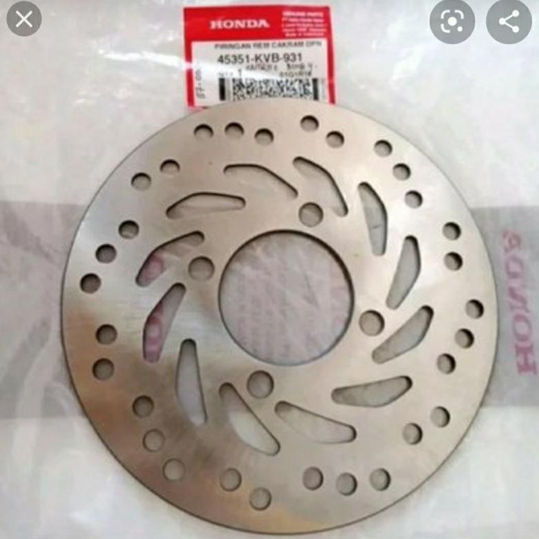 PIRINGAN CAKRAM DEPAN KVB ASLI HONDA ORI AHM