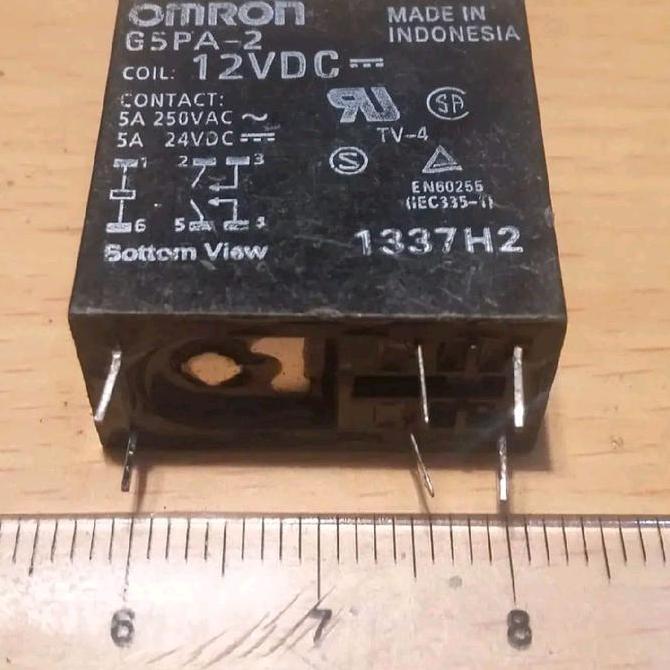 RELAY 12 V 12V 5A 6 PIN OMRON G5PA-2 12VDC SAF12