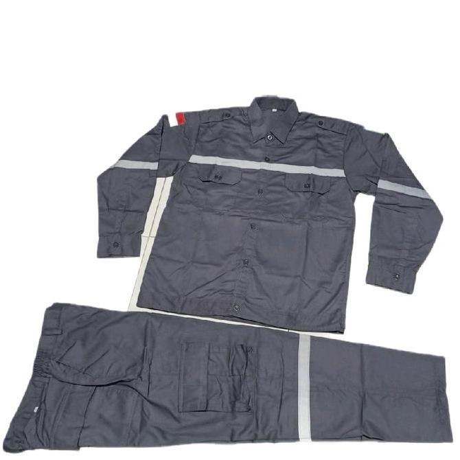 SETELAN BAJU SAFETY LENGAN PANJANG SERAGAM PDH WEAREPACK KATELPAK BENGKEL Pria Wanita
