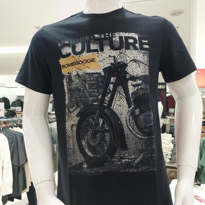 KAOS MERK BOMBBOOGIE ORIGINAL SLIMFIT TERBARU
