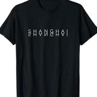 BAJU SHANGHAI TIONGKOK CHINA CINA  - BAJU OLEH OLEH SHANGHAI TIONGKOK CHINA CINA - KAOS SHANGHAI TIO