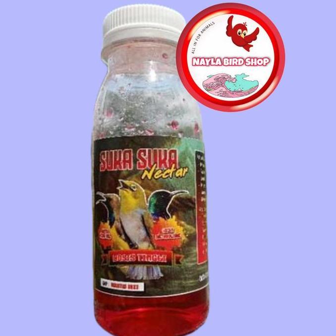 Suka_Suka Nectar Red/Merah Nectar Burung Kolibri Dll Allshop