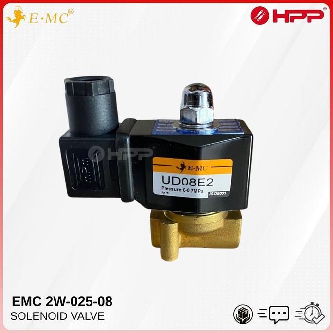 solenoid valve 2 way EMC 2W-025-08 / UD-08