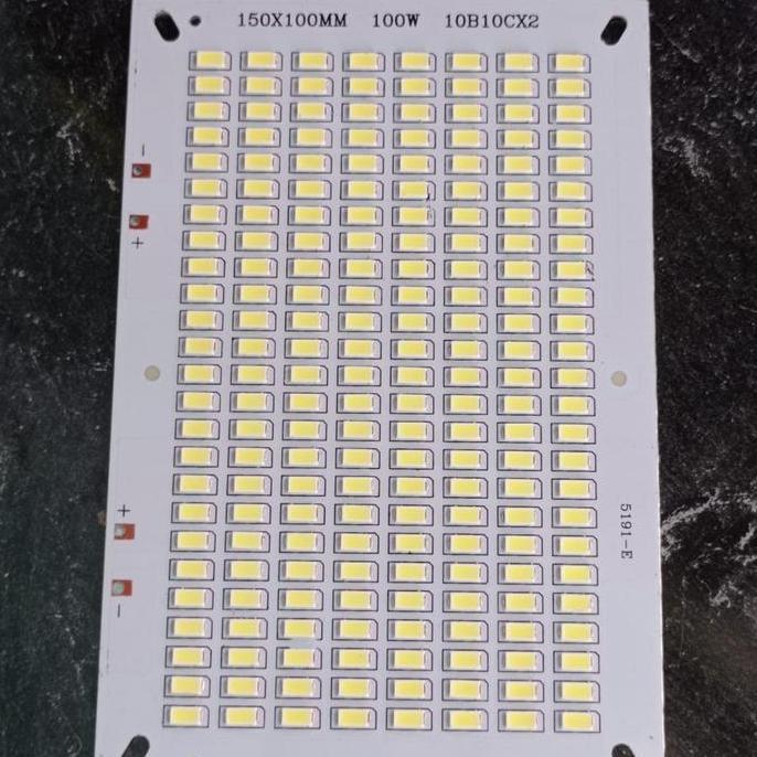 Lampu Chip LED SMD 100 w / Mata Lampu LED 100 watt SMD /Chip LED Sorot - Warm White