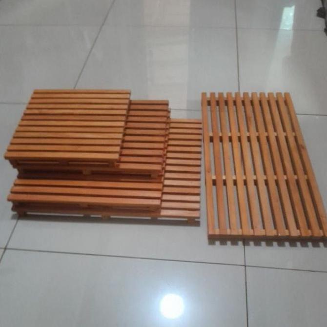 Kara_jayabadi - OKK 001.Palet kayu ukuran Besar, Tatatkan Oven dan Microwave, Alas Kompor Gas, kitch