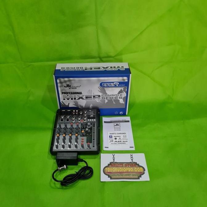 fahmifahstore / Jk Coustic M602B Mixer Audio Jk Coustic M-602B Diskon