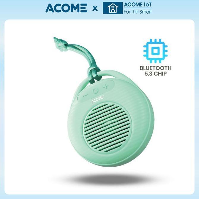 yellowbench / ACOME A15 SPEAKER MINI TWS BLUETOOTH 5.3 ULTRA BASS WITH RGB PORTABLE Diskon