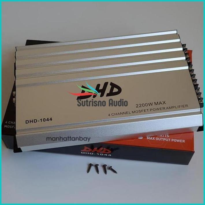 Power Amplifier Mobil 4 Channel Dhd-1044
